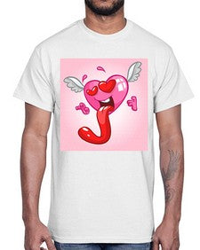 Heart 139#- cartoon general- Cotton Tee