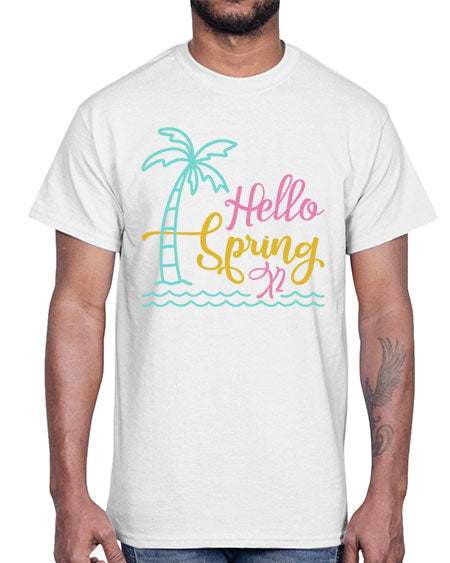 Hello Spring x Style 64#- summer- Cotton Tee