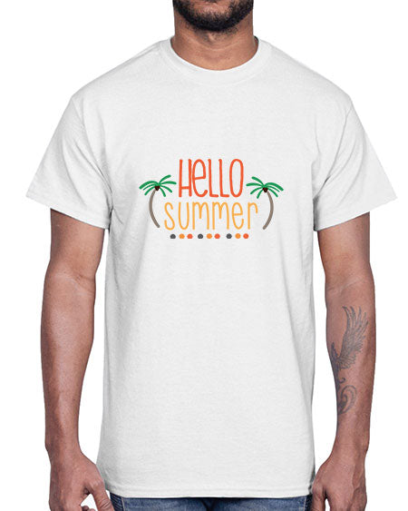 Hello summer 96#- summer- Cotton Tee