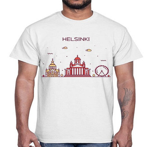 Helsinki 837#- cities- Cotton Tee