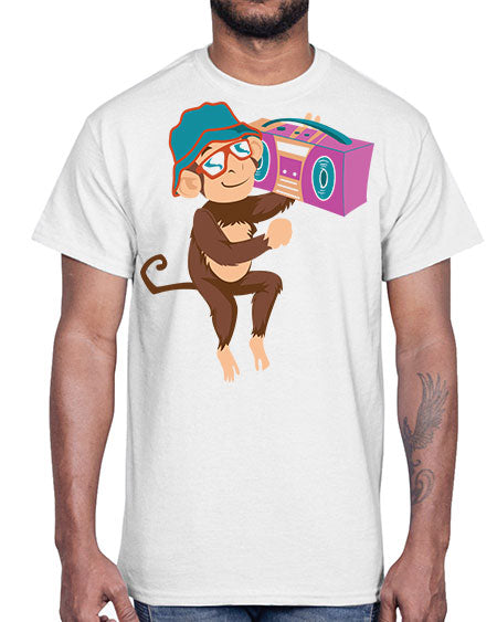 Hiphop Monkey 6#- monkey- Cotton Tee