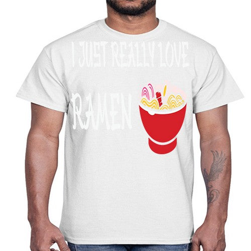 I Just Love Ramen Japanese Anime 238#- anime- Cotton Tee