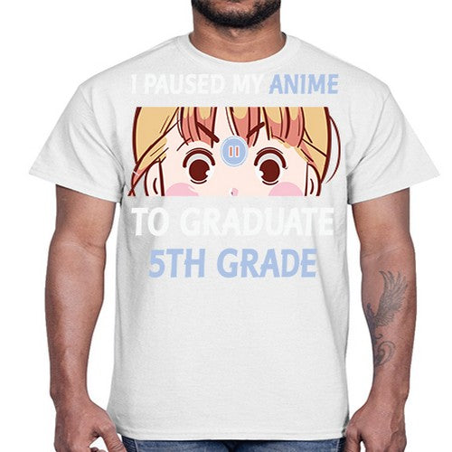 I Paused My Anime To Anime 243#- anime- Cotton Tee