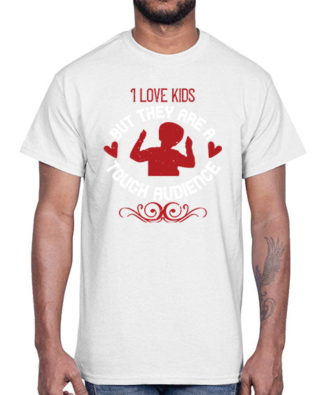 I love kids but they are a tough audience Style 101#- kids- Cotton Tee