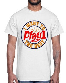 I want to play the best 112#- chess- Cotton Tee