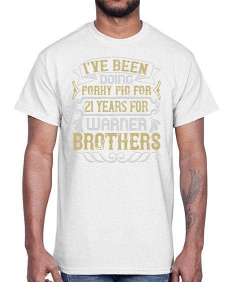 I’ve been doing Porky Pig for years for Warner Brothers Style 48#- pig- Cotton Tee