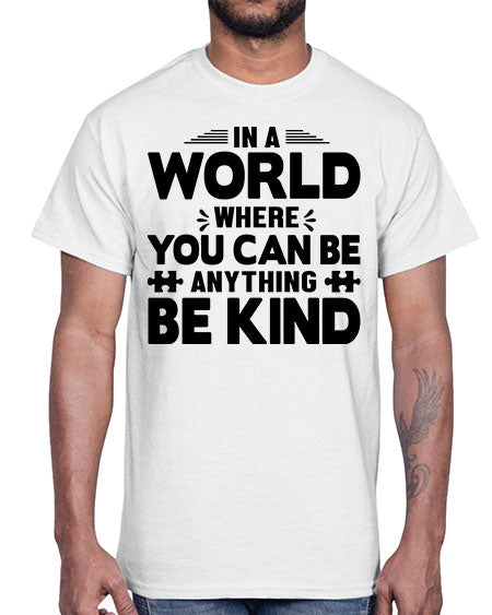 In a world Style 48#- autism- Cotton Tee
