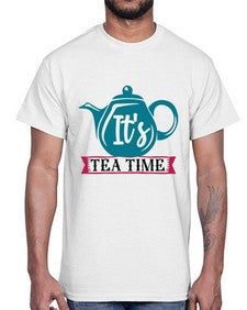 Its Tea Time 1240#- tea- Cotton Tee