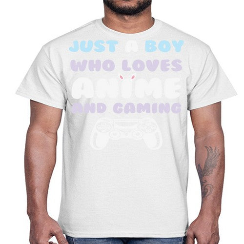 Just A Boy Who Loves 261#- anime- Cotton Tee