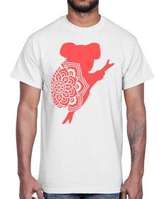 KoalaMandala 712#- mandala- Cotton Tee