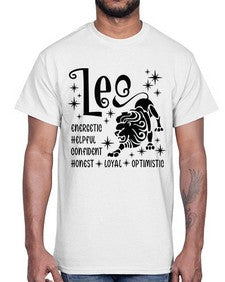 Leo 278#- leo- Cotton Tee