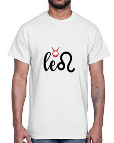 Leo 284#- leo- Cotton Tee