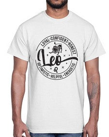 Leo 285#- leo- Cotton Tee