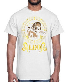 Leo 297#- leo- Cotton Tee