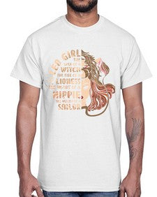 Leo girl 289#- leo- Cotton Tee