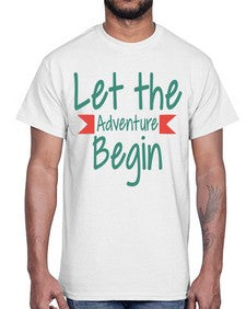Let the Adventure Begin 456#- general school- Cotton Tee