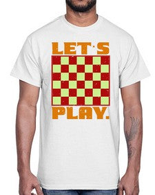 Lets play 135#- chess- Cotton Tee