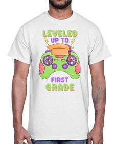 Leveled up to first Grade 467#- first grade- Cotton Tee