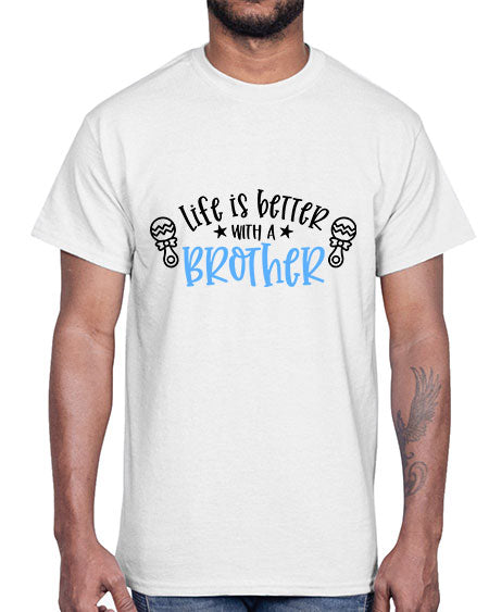 Life Is Better With A Brother Style 364#- baby- Cotton Tee