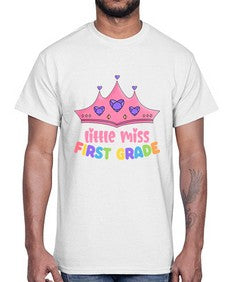 Little Miss first Grade 480#- first grade- Cotton Tee