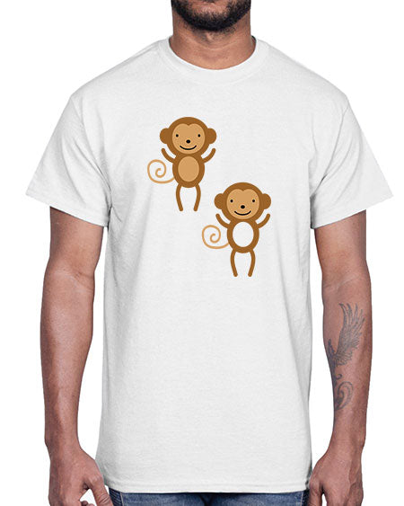 Little_monkeys_MF_5814- monkey- Cotton Tee