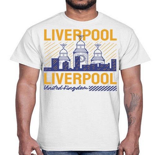 Liverpool 1152#- cities- Cotton Tee