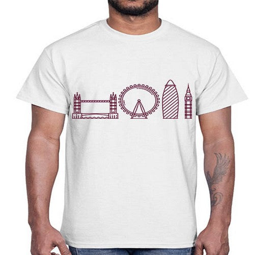 London 1157#- cities- Cotton Tee