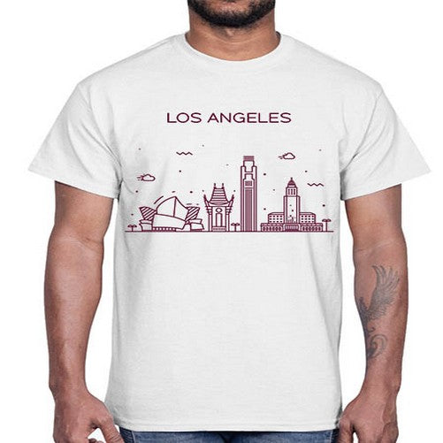 LosAngeles 1164#- cities- Cotton Tee
