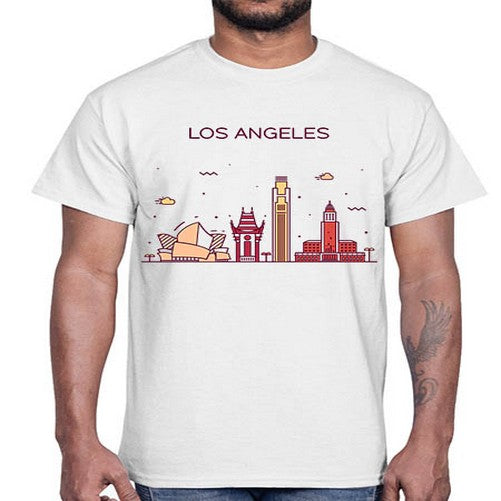 LosAngeles 1166#- cities- Cotton Tee