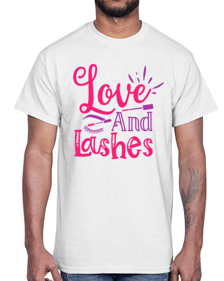 Love And Lashes Style 226#-makeup Cotton Tee