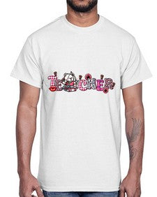 Love Valentine Teacher 528#- teacher- Cotton Tee