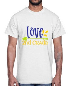 Lovesecond Grade 529#- second grade- Cotton Tee