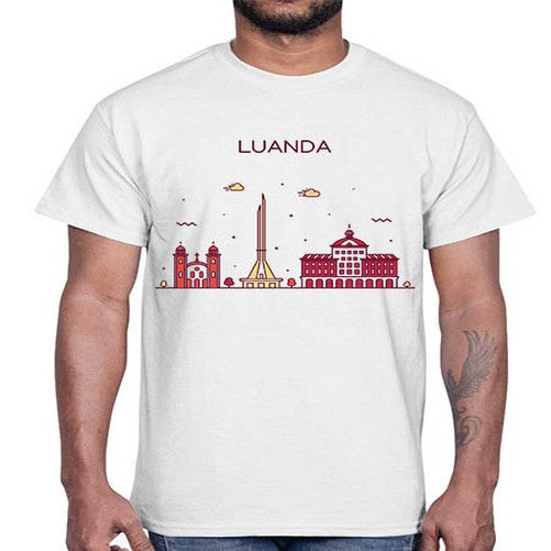 Luanda 1180#- cities- Cotton Tee