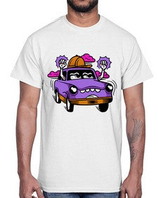 Mad driver 162#- cartoon general- Cotton Tee