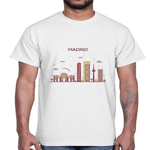 Madrid 1205#- cities- Cotton Tee