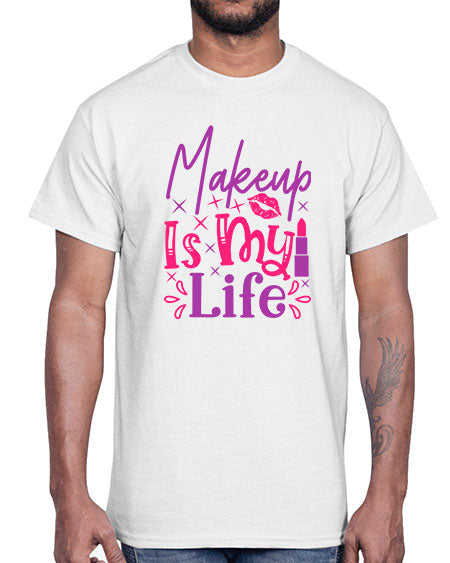 Makeup Is My Life Style 224#-makeup Cotton Tee