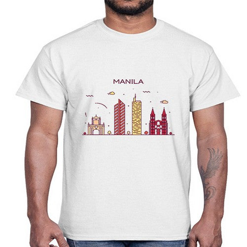 Manila 1234#- cities- Cotton Tee