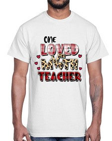 Math Teacher Cupids Favorite 530#- teacher- Cotton Tee