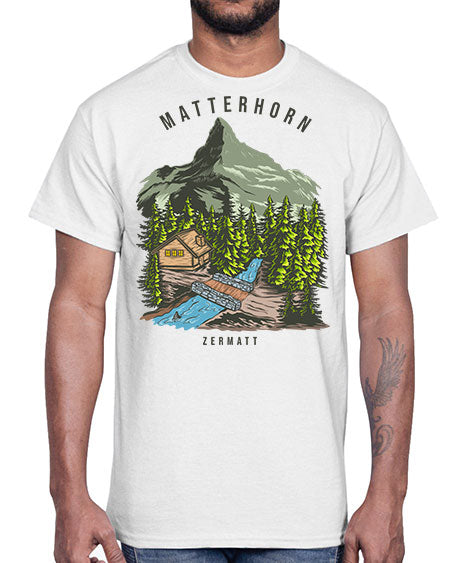 Matterhorn 21#- nature- Cotton Tee
