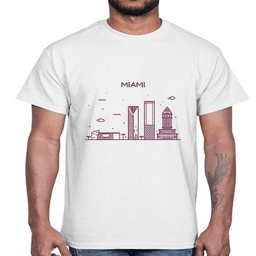 Miami 1282#- cities- Cotton Tee