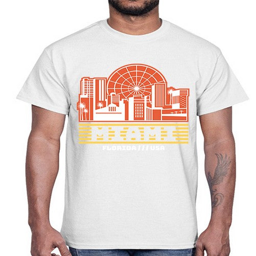 Miami 1284#- cities- Cotton Tee