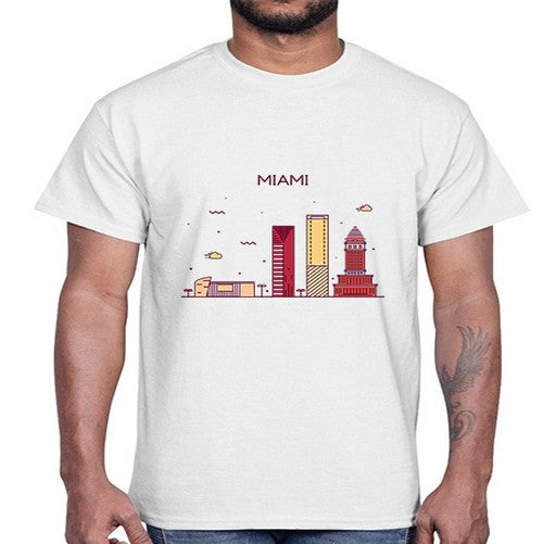 Miami 1285#- cities- Cotton Tee