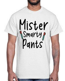 Mister Smarty Pants 534#- general school- Cotton Tee