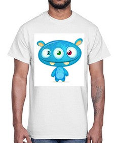 Monster 181#- cartoon general- Cotton Tee