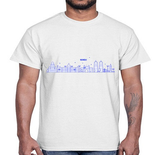Mumbai 1385#- cities- Cotton Tee