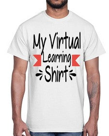 My Virtual Learning Shirt 555#- librarian- Cotton Tee