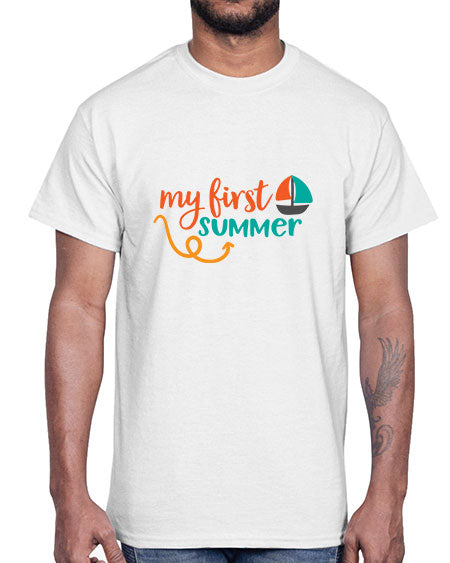 My first summer 89#- summer- Cotton Tee
