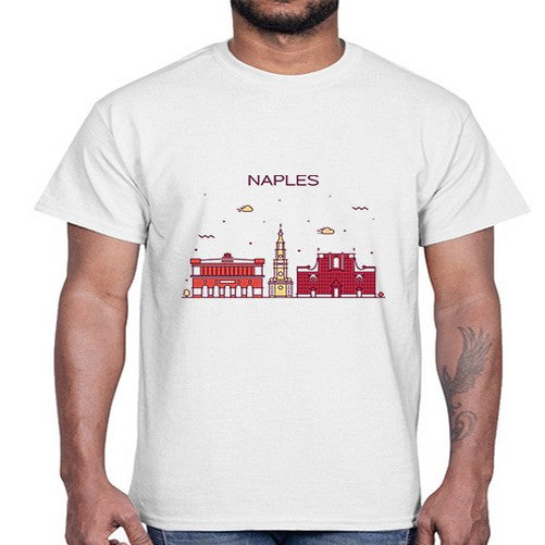Naples 1412#- cities- Cotton Tee