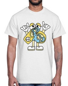 Nervous kebab 196#- cartoon food- Cotton Tee