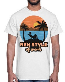 New Style of Work 5#- internet- Cotton Tee